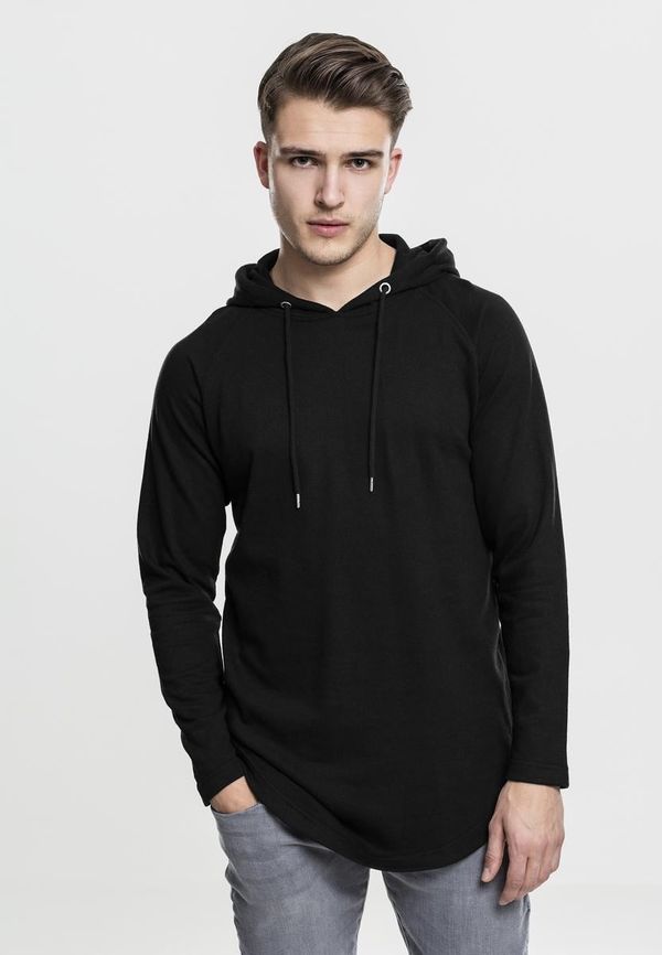 UC Men Long Color Terry Hoody Black