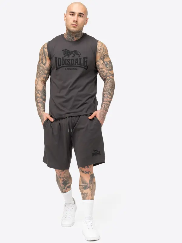 Lonsdale Lonsdale Men's sleeveless t-shirt &amp; shorts set regular fit