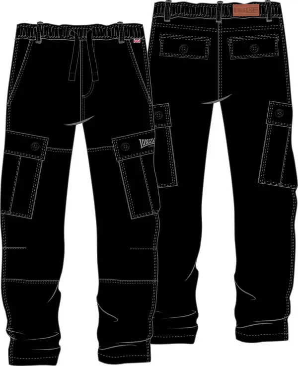 Lonsdale Lonsdale muške cargo hlače regular fit