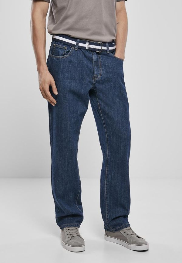 Urban Classics Loose Fit Jeans mid indigo