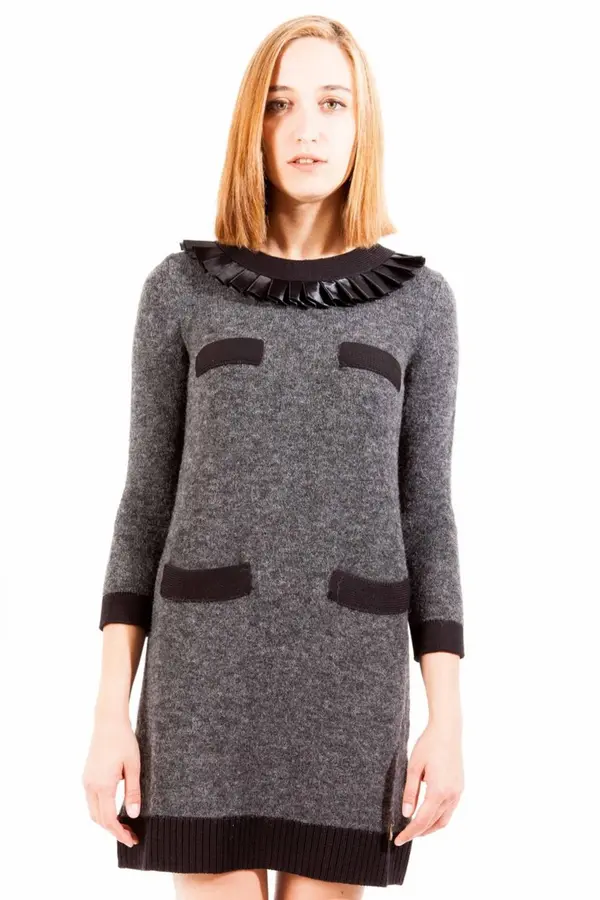 Love Moschino LOVE MOSCHINO kratka haljina, siva