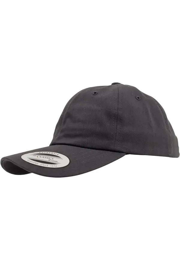 Flexfit Low-profile dark grey cotton twill