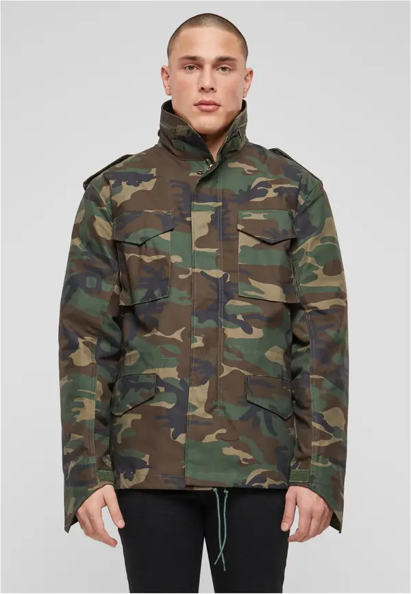 Brandit M-65 Field Jacket Olive Mask