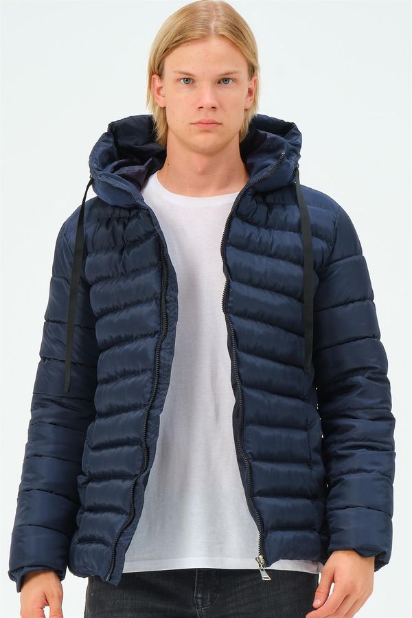 dewberry M8658 ROSA MUŠKI KAPUT-LAK