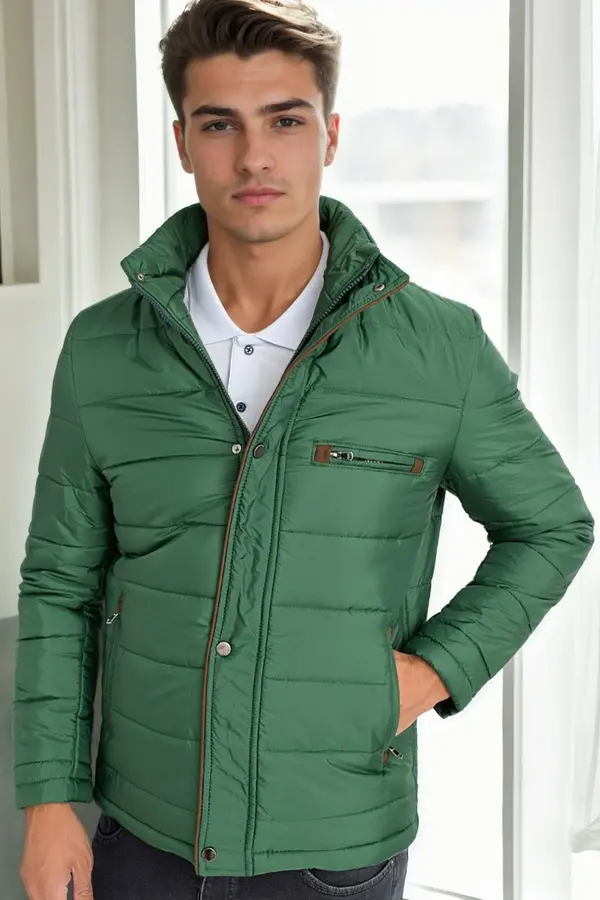 dewberry M9625 DEWBERRY MEN'S JACKET-GREEN