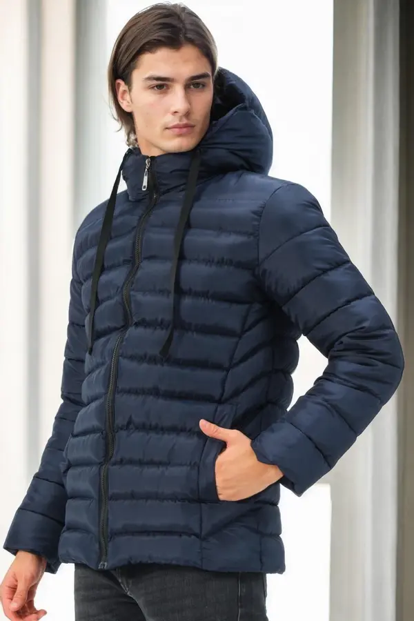 dewberry M9658 DEWBERRY MEN'S JACKET-NAVY BLUE