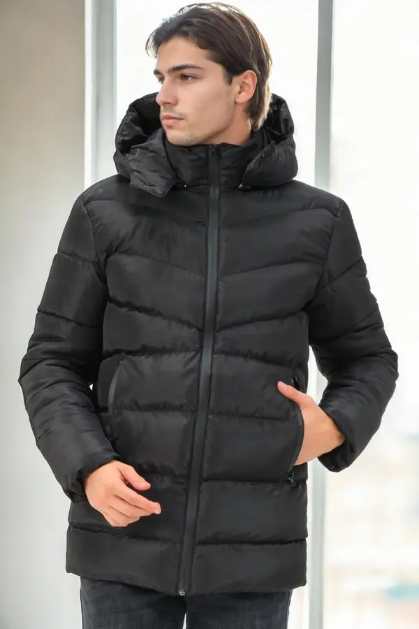 dewberry M9659 DEWBERRY MEN'S JACKET-BLACK
