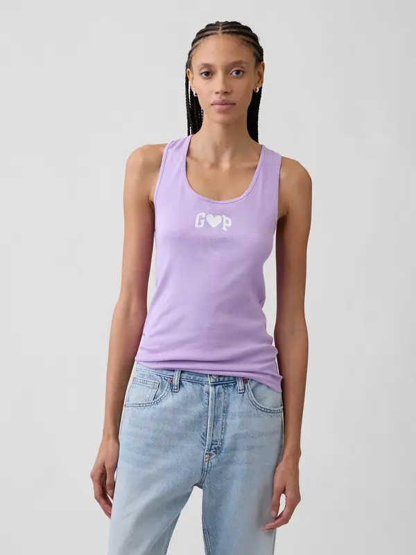 GAP Majica bez rukava s Gap logom