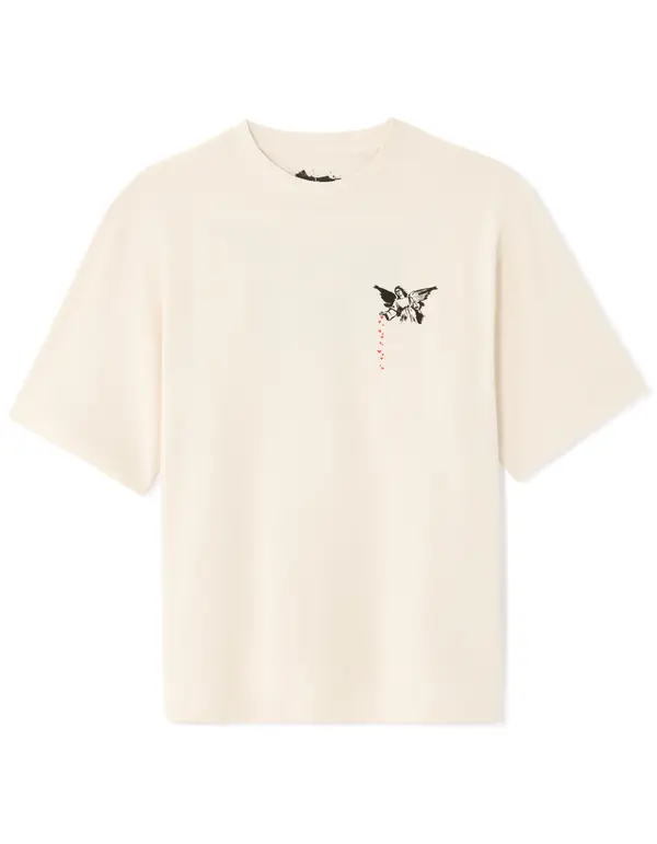 Celio Majica Celio Banksy - kremasta