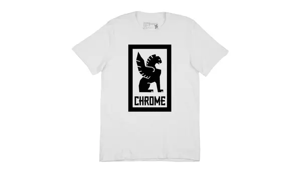 Chrome Majica Chrome Industries Lock Up Tee bijela