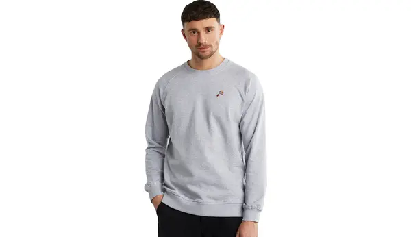Dedicated Majica Dedicated Malmoe Mushroom Grey
