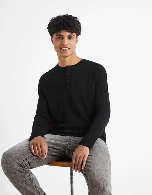 Celio Majica dugih rukava Celio Behenley - muškarci