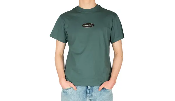 IrieDaily Majica IrieDaily Organic Fueled T-Shirt Cool Jungle Green