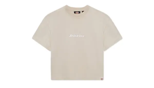 Dickies Majica kratkih rukava Dickies S/S Loretto W Tee Cement svijetlosmeđa