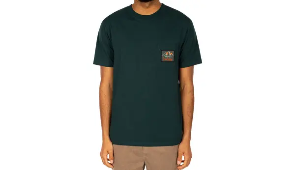 IrieDaily Majica kratkih rukava IrieDaily Gnomed Pocket Tee zelena