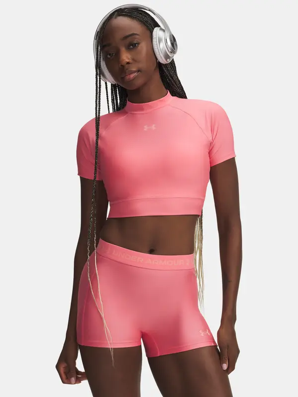 Under Armour Majica kratkih rukava Under Armour HeatGear Crop SS