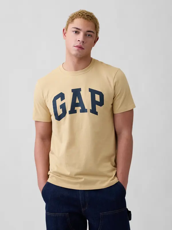 GAP Majica s logom GAP Everyday Soft