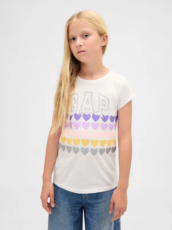 GAP Majica s logom GAP za djevojčice