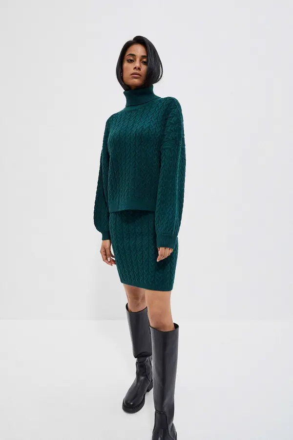 Marisse Marisse Skirt Z-Sc-3911 D.Green