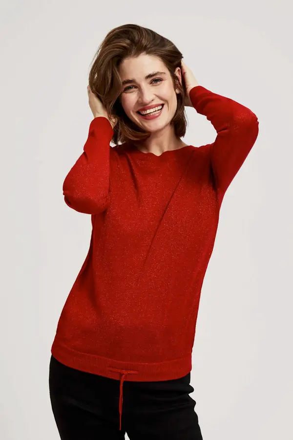 Marisse Marisse Sweater With Metallic Thread
