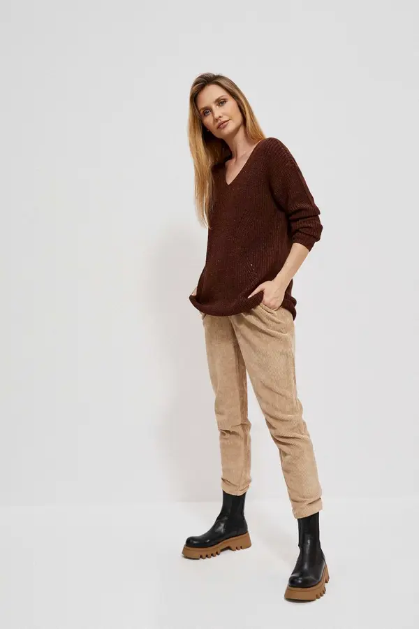 Marisse Marisse Sweater Z-Sw-3944 D.Brown