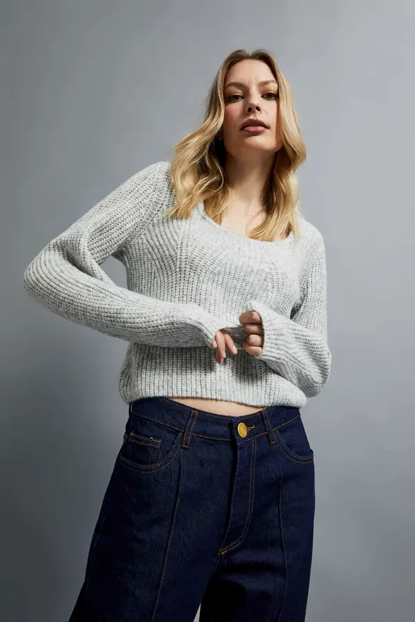 Marisse Marisse V-Neck Sweater