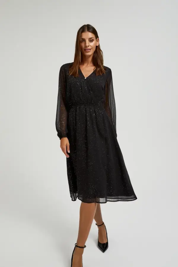 Marisse Marisse WOMEN'S DRESS L-SU-4606 BLACK