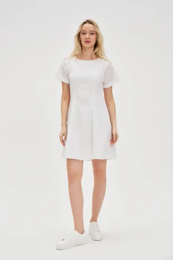 Marisse Marisse Women's Dress L-Su-4627 White