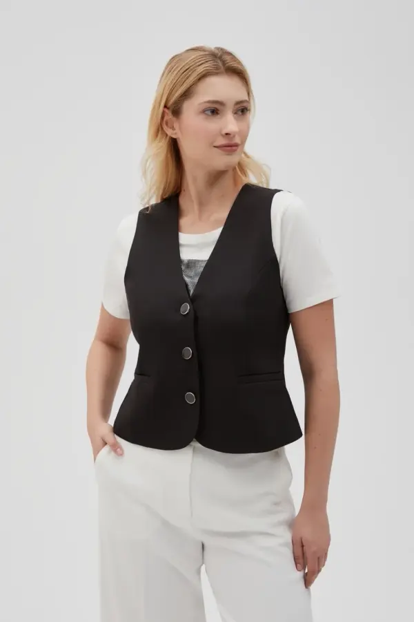 Marisse Marisse Women's Jacket L-Ka-4615 Black