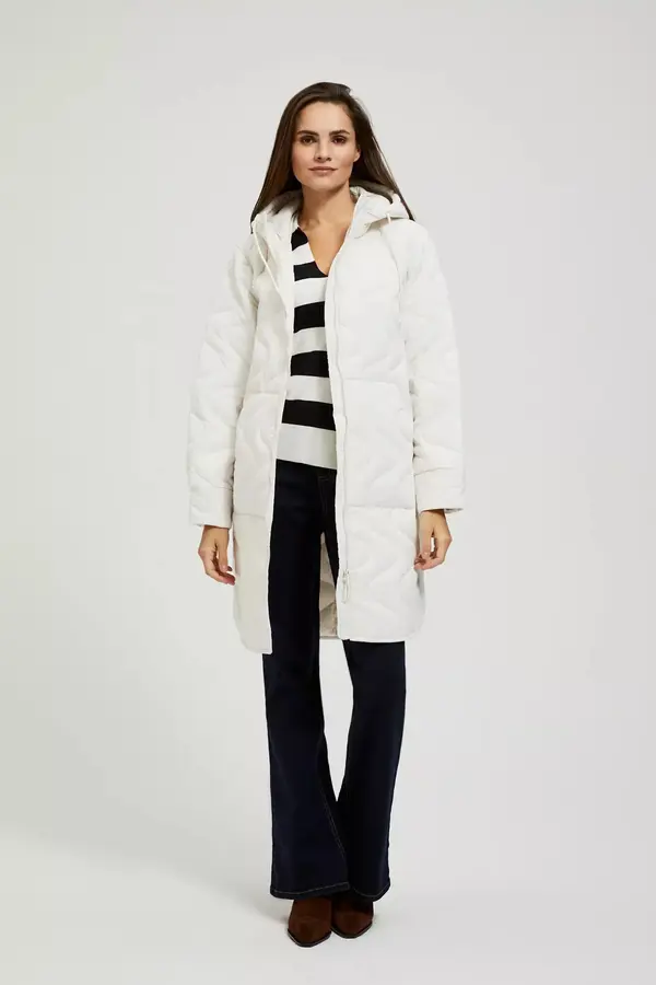 Marisse Marisse Women's Jacket L-Ku-4305 Off White