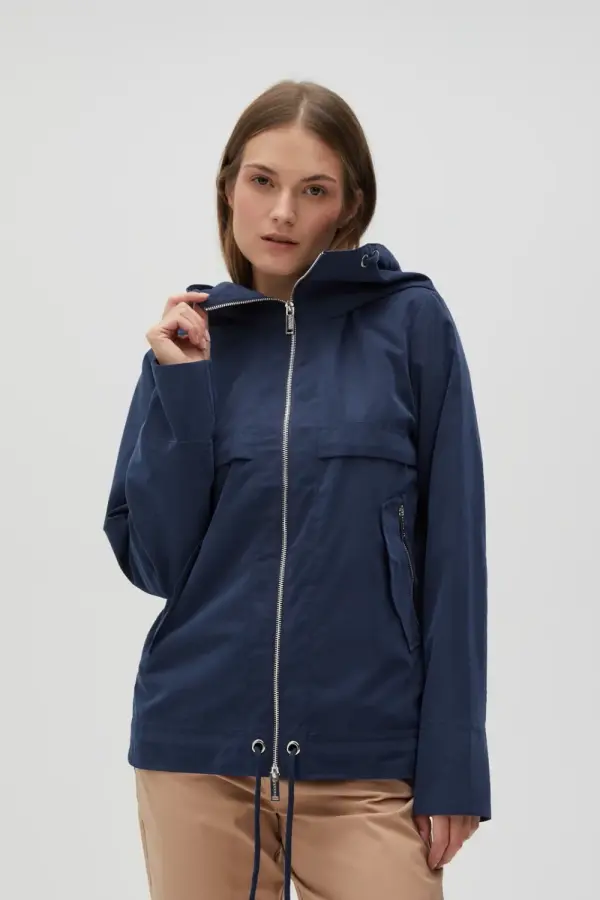 Marisse Marisse Women's Jacket L-Ku-4611 Navy