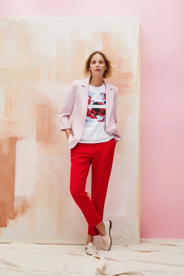 Marisse Marisse Women's Jacket L-Mr-4605 Pink