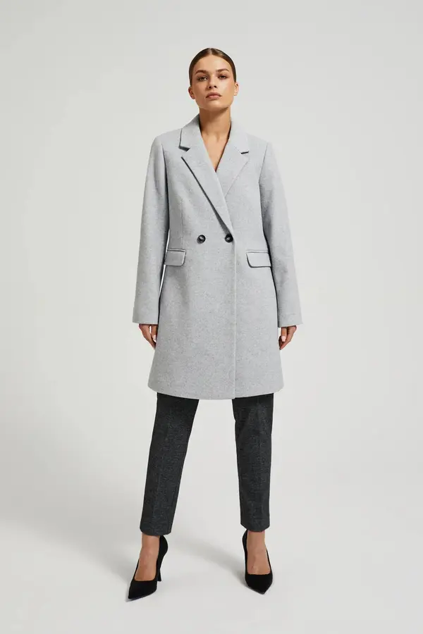 Moodo Marisse Women's Jacket Z-Ku-4507 Grey