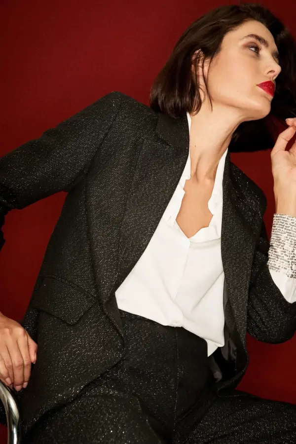 Marisse Marisse Women's Jacket Z-Mr-4512 Black