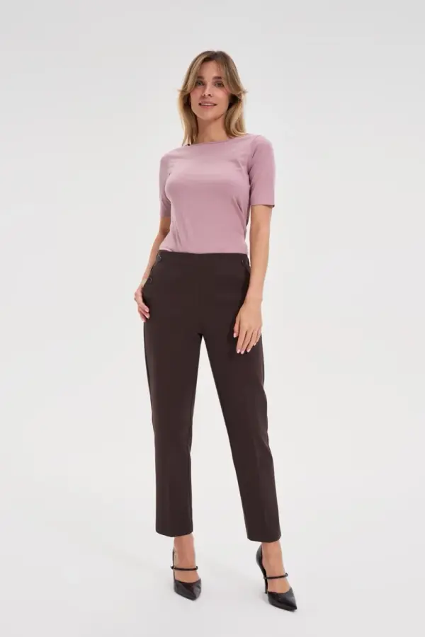 Marisse Marisse WOMEN'S PANTS Z-SP-4802 BROWN