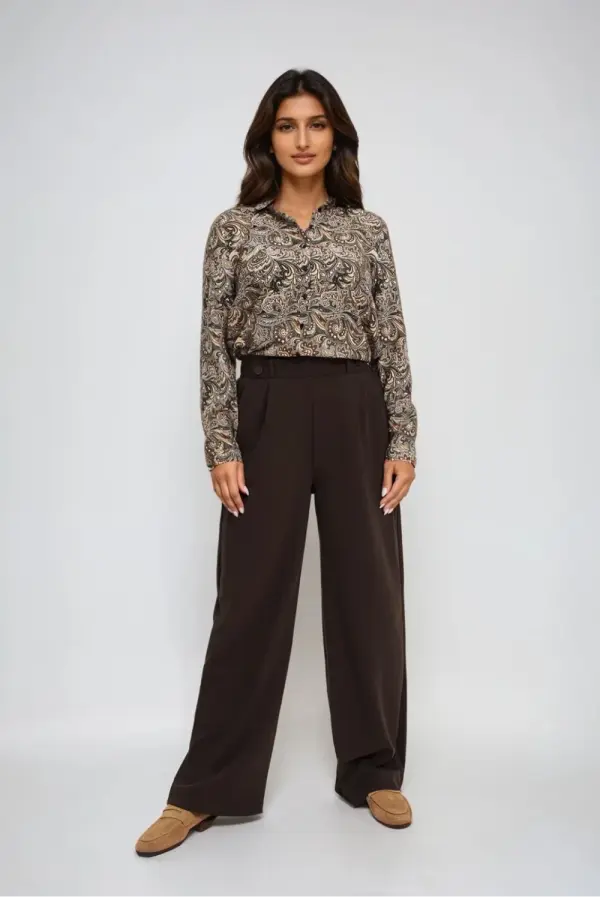 Marisse Marisse WOMEN'S PANTS Z-SP-4805 BROWN