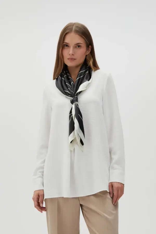 Marisse Marisse Women's Scarf L-Sz-4602 Black
