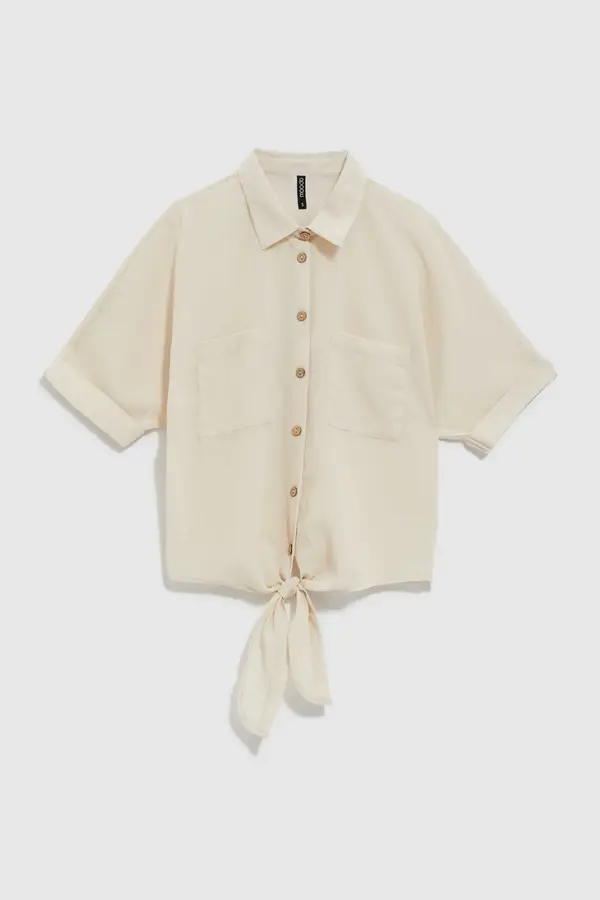 Marisse Marisse Women's Shirt L-Ko-4041 L.Beige