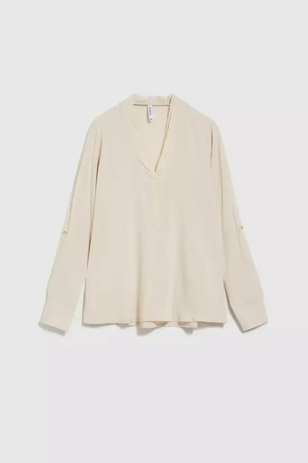 Marisse Marisse Women's Shirt L-Ko-4316 L.Beige