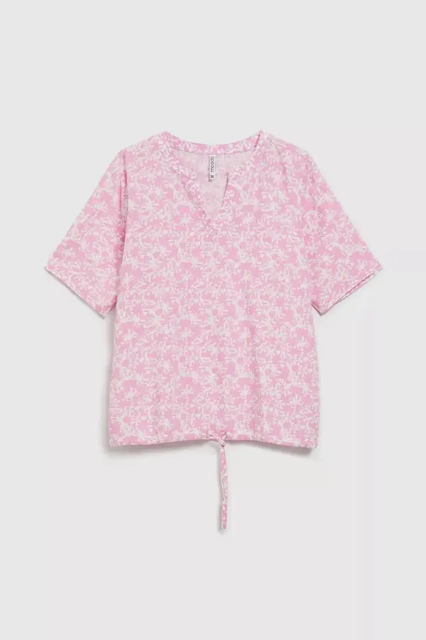 Marisse Marisse Women's Shirt L-Ko-4334 D.Pink