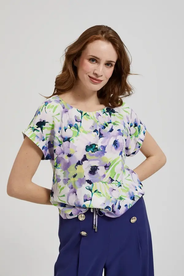 Marisse Marisse Women's Shirt L-Ko-4351 L.Violet