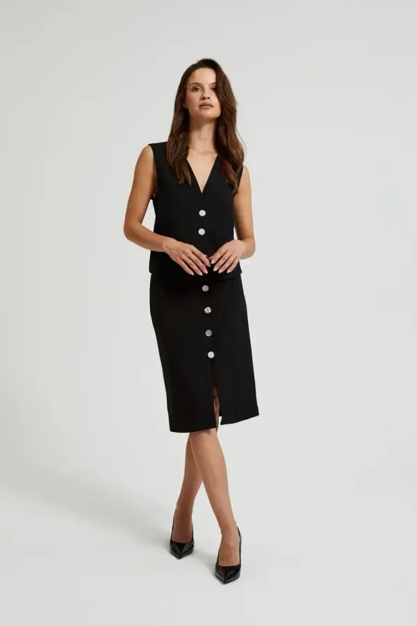 Marisse Marisse Women's Skirt Z-Sc-4505 Black