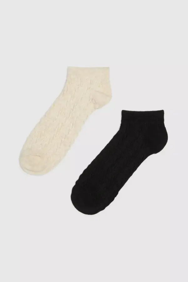 Marisse Marisse Women's Socks L-Sk-4309 Black