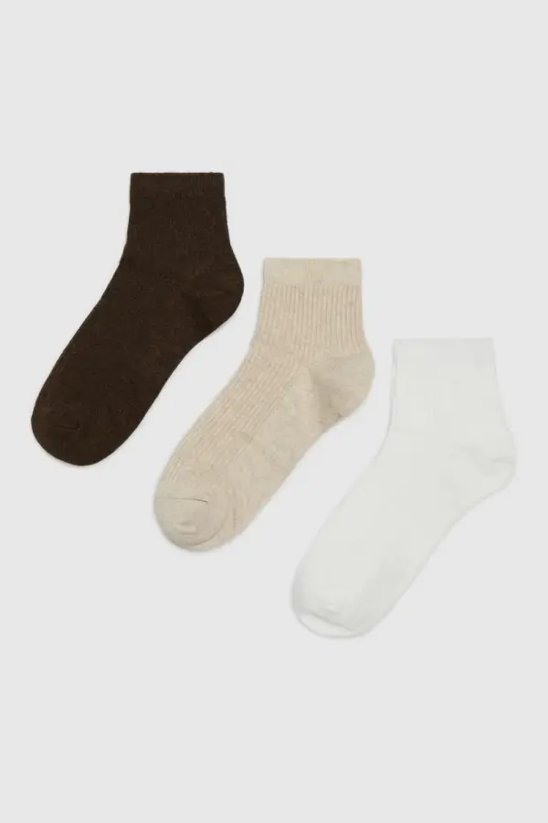 Marisse Marisse Women's Socks Z-Sk-4511 L.Beige Mel