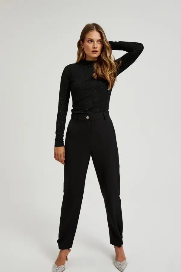 Marisse Marisse Women's Trousers Z-Sp-4530 Black