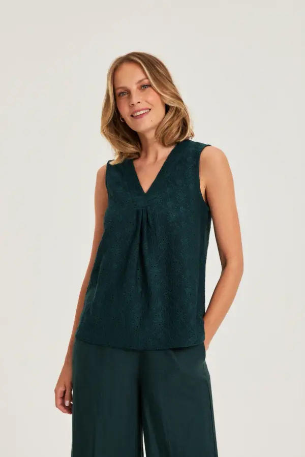 Marisse Marisse zelena ženska bluza
