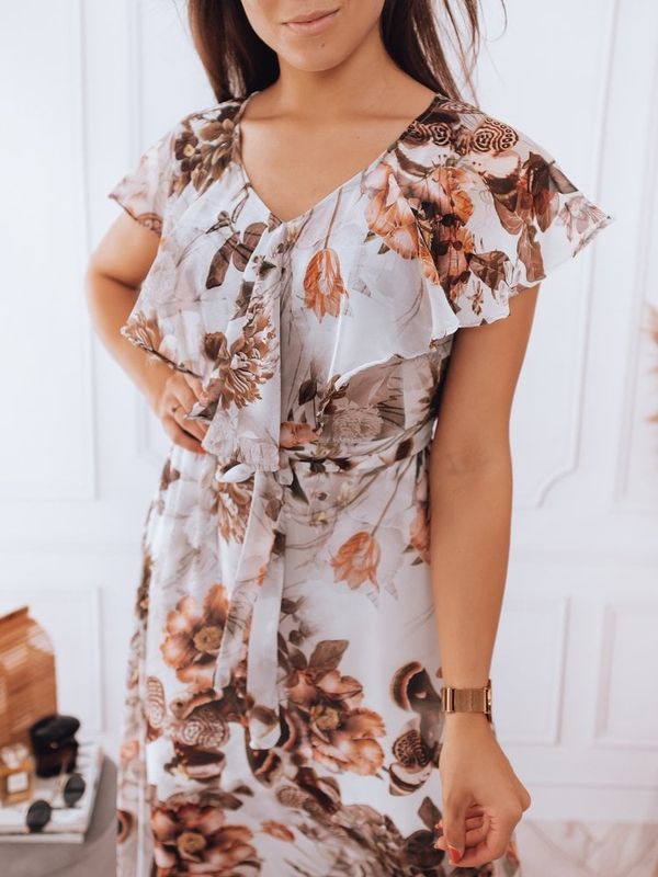 DStreet Maxi haljina CRESPO svijetlo siva Dstreet