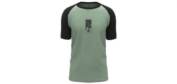HANNAH Men's short-sleeved T-shirt Hannah TAREGAN anthracite/lily pad