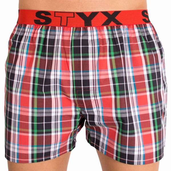 STYX Men's shorts Styx sports rubber multicolored (B617)