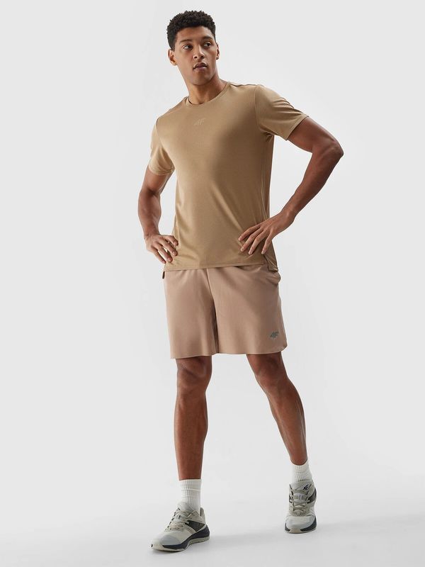 4F Men's 4F Quick Dry Sports Shorts - Beige